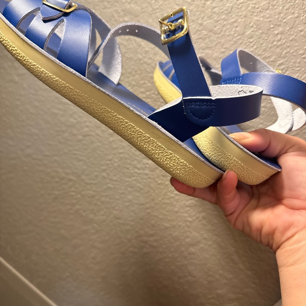 Salt Water Sandals by Hoy - Blue Sandals - Picture 2 of 3